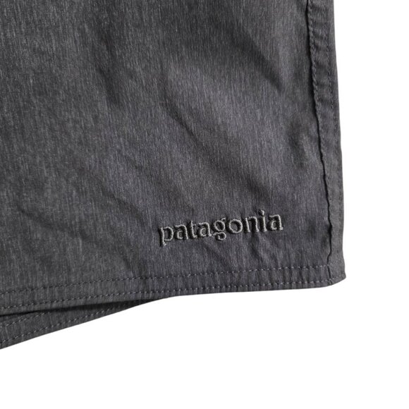 Patagonia Stretch Wavefarer Walk Shorts In Forge Grey Sz 35 - Picture 3 of 12